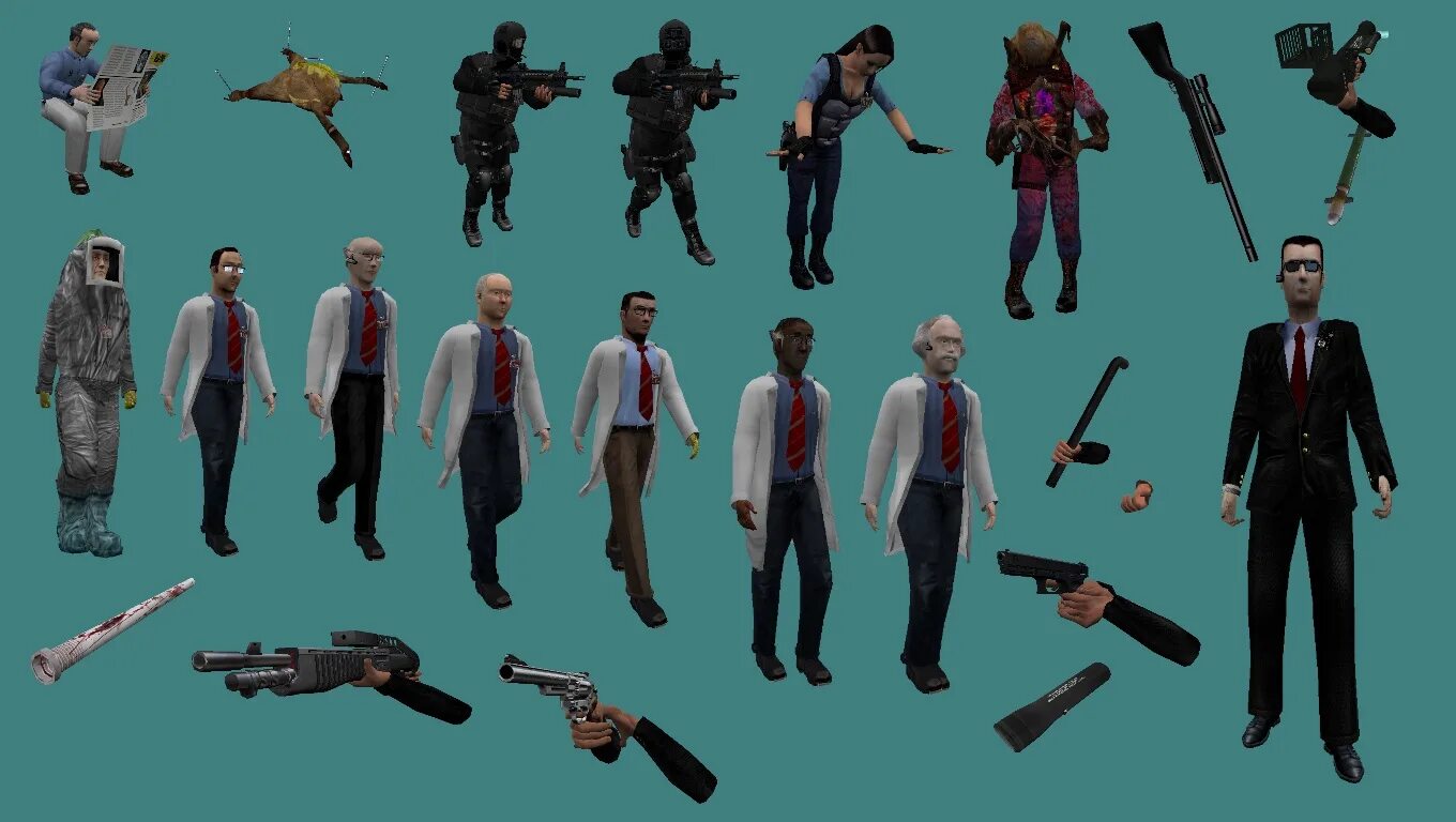 Half life 1 model. Оружие из half life 2. оружие из half life 1. оружие из халф лайф 1. half life 1 mods.