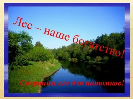 Сохраним потомкам
