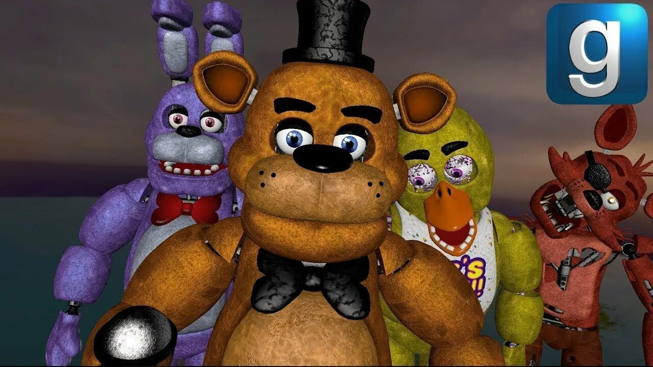 Фнаф 1 мод бесконечная. ФНАФ Garry`s Mod. ФНАФ 1. Freddy Gmod. FNAF Garry.