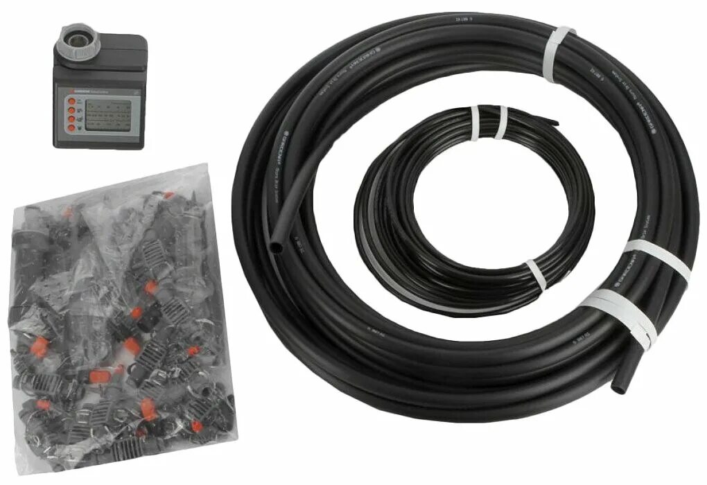 Gardena 1373-20. Gardena набор капельного полива для грядок 13015-20. 000. 000. комплект для подсоединения шланга для капельного полива (1989-20) gardena.