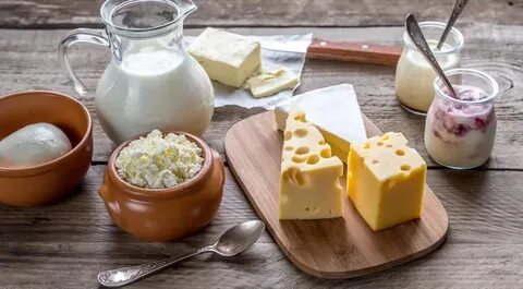 Есть больше молочных продуктов