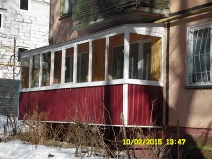 Как сделать балкон на первом этаже