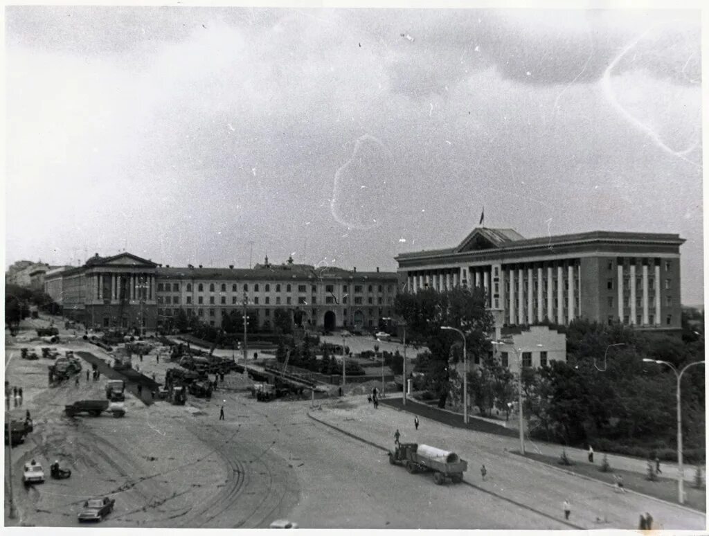 Курская область - Исторические фотографии - Фото - Автобусный транспорт