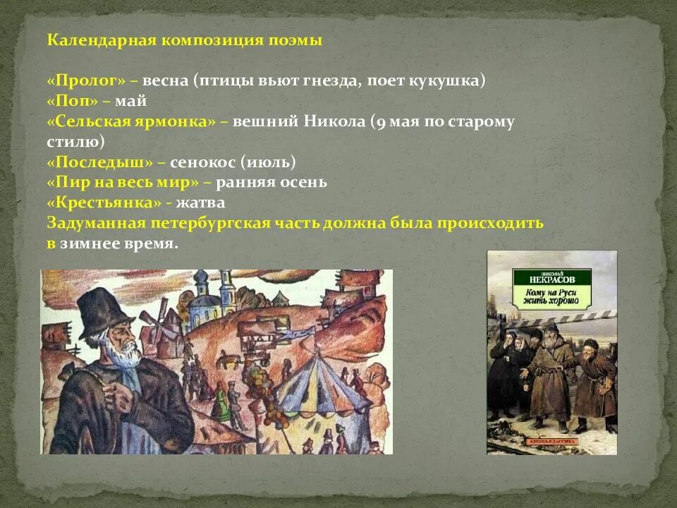 Композиция поэмы кому на Руси жить хорошо. Композиция кому на Руси жить хорошо Некрасов. Пролог кому на Руси жить хорошо. Сюжет поэмы кому на Руси жить хорошо