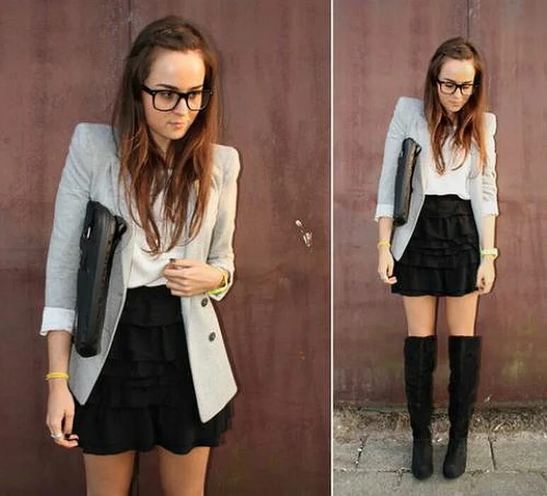 Стильная школьная форма для старшеклассниц. Как можно одеться в школу девочке. Noble people блузка. Модная школьная форма. Как можно одеться в школу девочке.