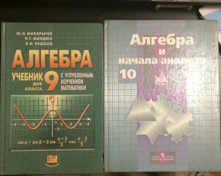 Миндюк 7 9 класс алгебра. Макарычкев Алгебра и начало анализа 10-11 класс базовый уровень. Алгебра 10 класс Макарычев углубленный уровень. Макарычев 10 класс Алгебра профильный уровень. Алгебра Макарычев 11 класс углубленный уровень.