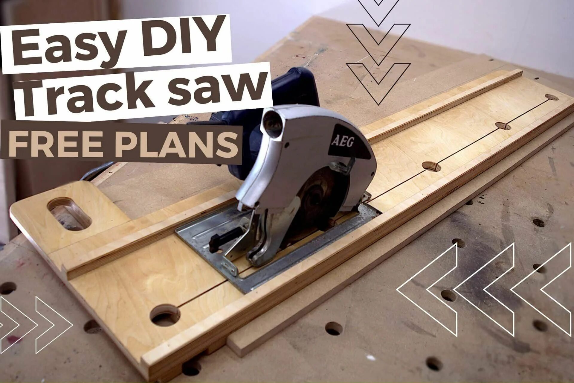 DIY circular saw Guide. DIY track. Jig saw DIY. Track saw