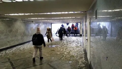 Затопленные станции метро в киеве