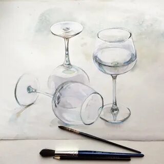 Изображение стеклянных предметов