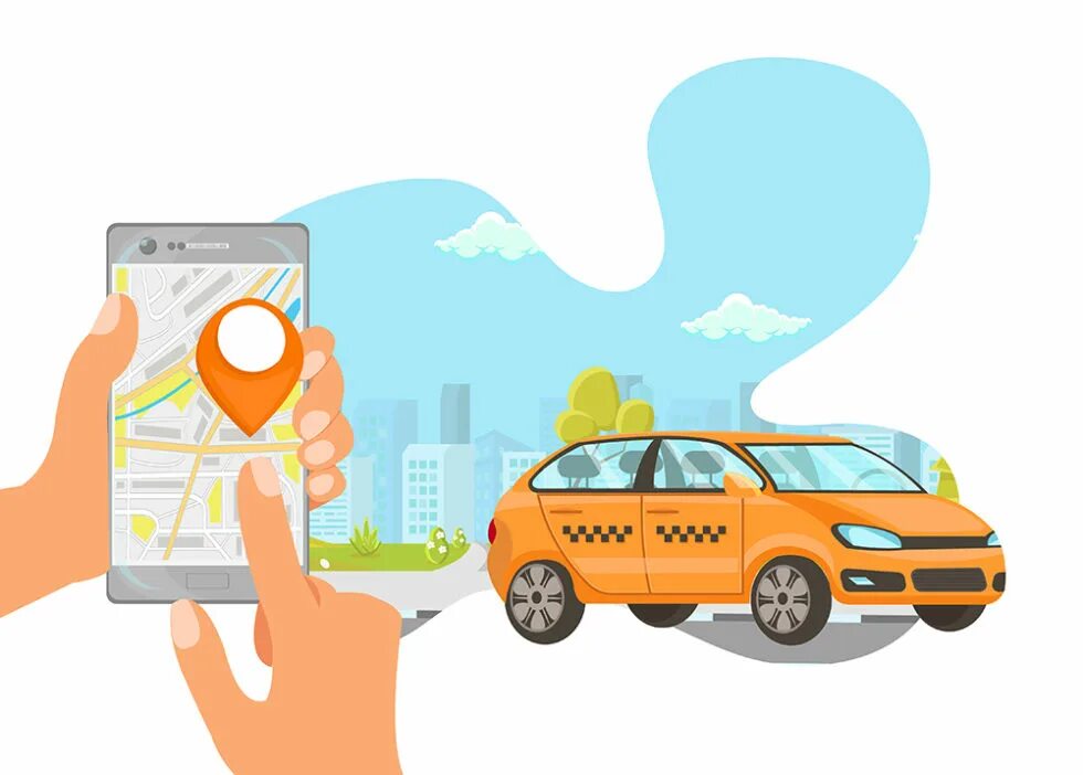 Taxi ordering. Такси рисунок. Rent a car рисунок. Картинка для проекта GPS. Такси картинка флэт.