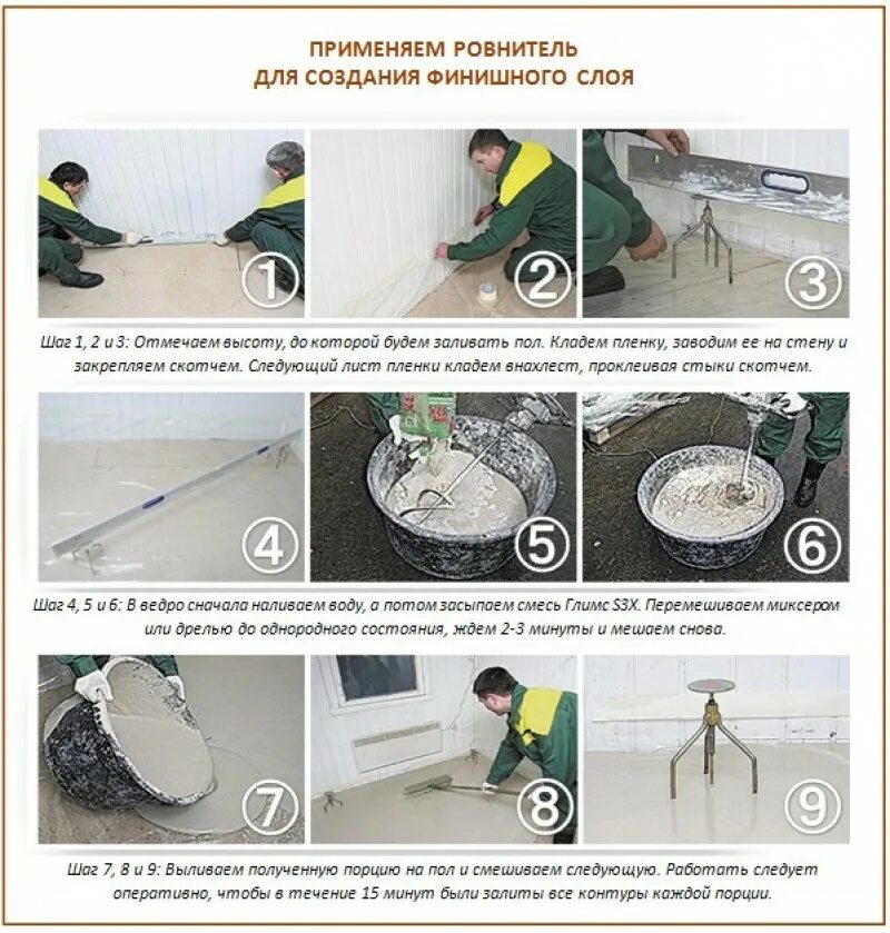 Какую стяжку выбрать