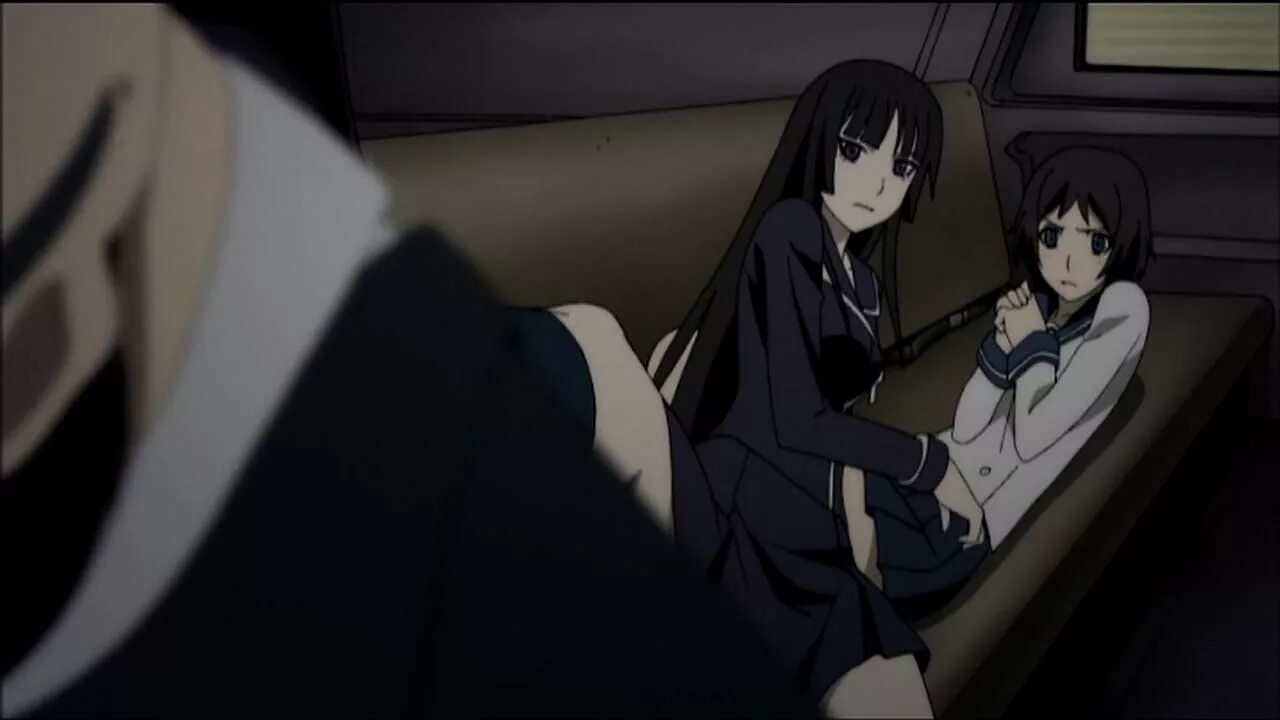 Rei zero train scene. Ga Rei Zero. Rei Zero 01. Rei Zero Train.