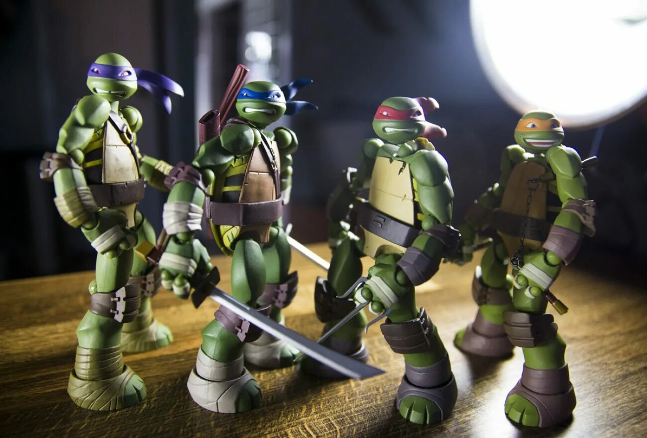 TMNT Revoltech 2012. Черепашки ниндзя Нейтритон. Игрушки Черепашки ниндзя Turtles 2012.