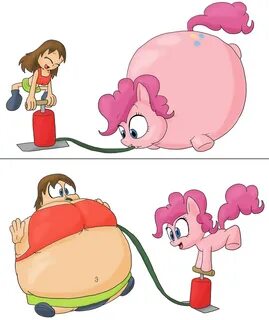 #755231 - air pump, artist:juacoproductionsarts, human, inflation, non-mlp ...