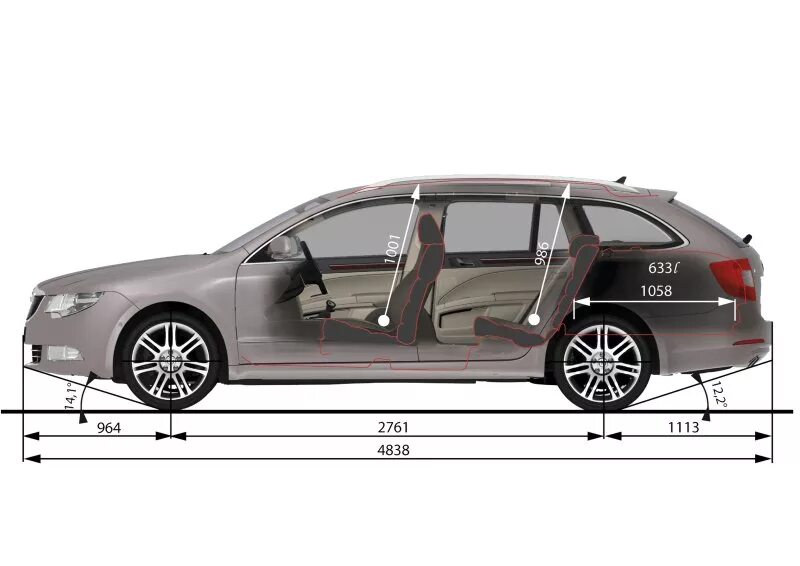 Габариты Шкода Суперб 2014. Skoda Superb универсал габариты. Skoda Superb 2012 габариты. Шкода Суперб универсал габариты. Шкода универсал размеры