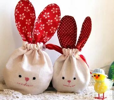 Мешочки для пасхальных яиц