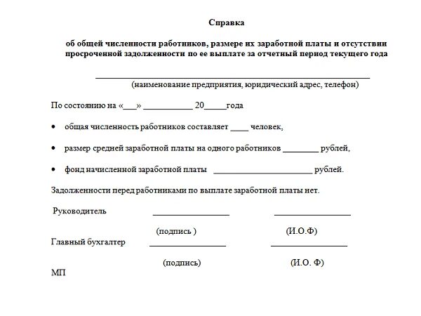 Справка организаций россии. Справка о количестве сотрудников ИП образец. Справка об отсутствии работников в организации образец. Справка о долге по заработной плате образец. Пример справки из организации.