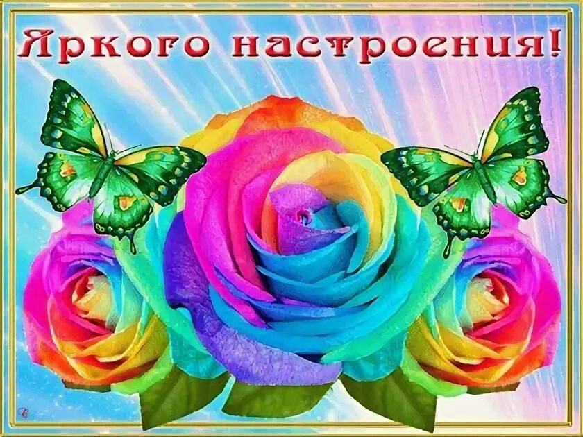 Настроения и ярких впечатлений. Открытка &quot;хорошего настроения&quot;. открытки для настроения. открытка &quot;яркого настроения&quot;. красочная открытка хорошего настроения.