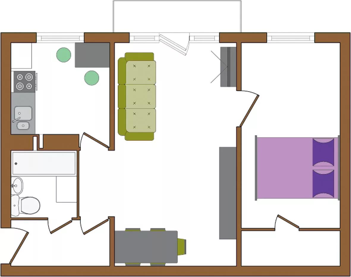 2 смежные комнаты. Планировка 2х комнатной хрущевки с проходной комнатой. Планировка 2х комнатной квартиры 44м2. Хрущевка планировка двухкомнатная смежная. Планировка хрущевки 2 комнаты с проходной комнатой.