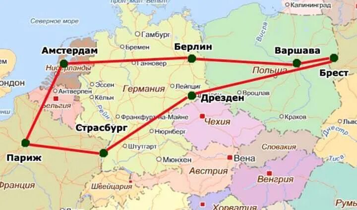 Калининград можно ли приехать. От Варшавы до Берлина. Туристический маршрут по Европе. Автобусный тур по Европе на карте. Автобусный тур по Европе маршрут.