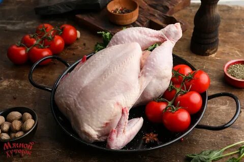 Охлажденное мясо цыплят