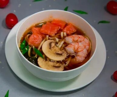 Рамен с морепродуктами