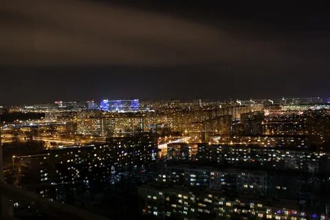Минск ночное время