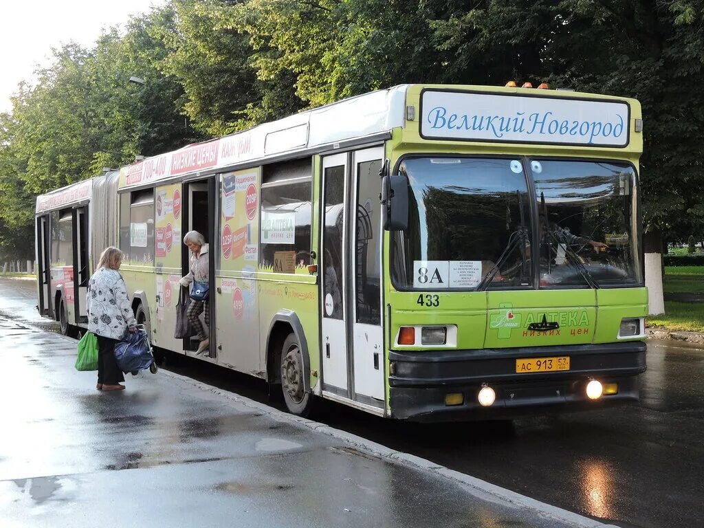 Транспорт великого новгорода в реальном времени