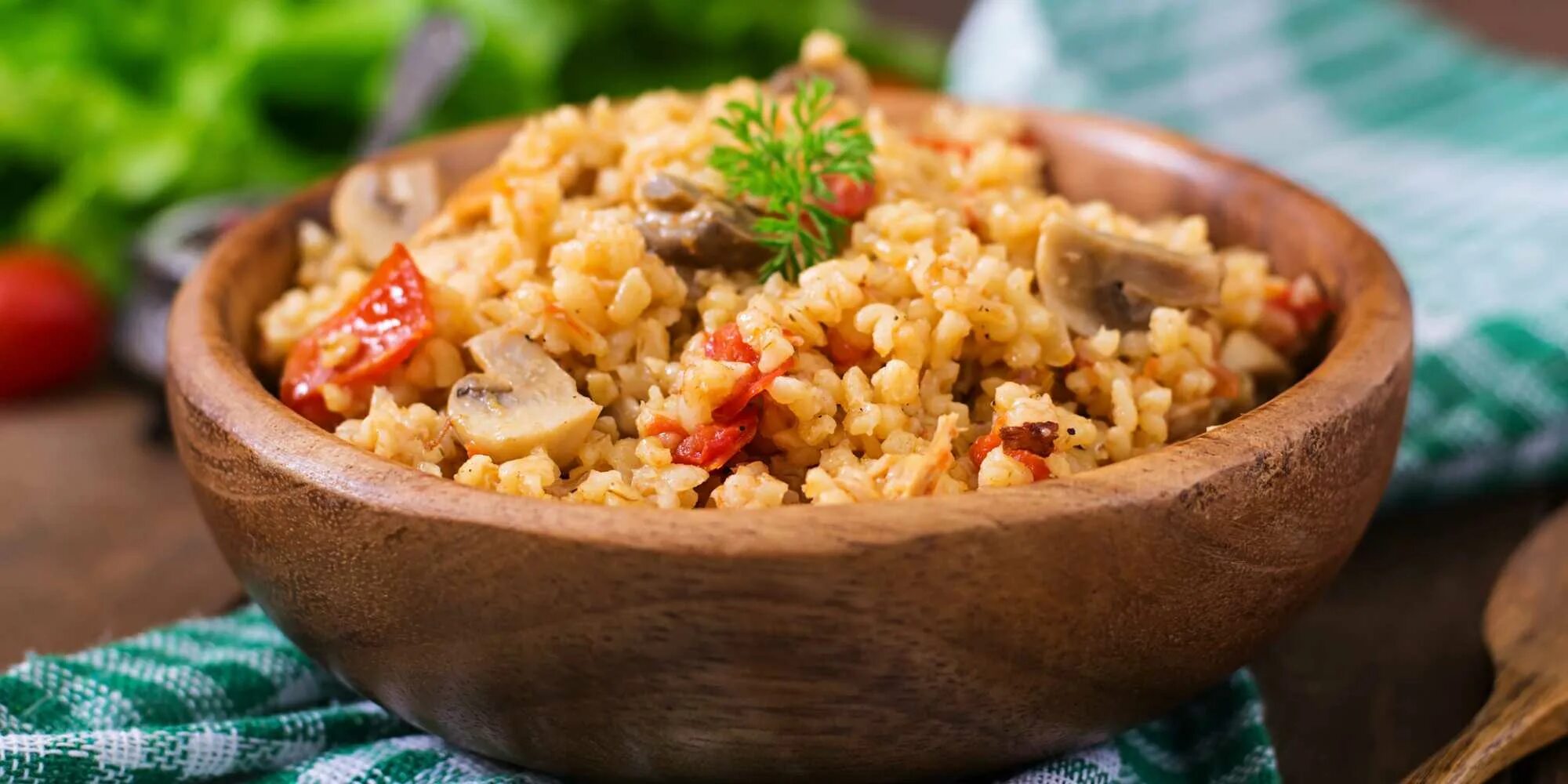 Курица с булгуром