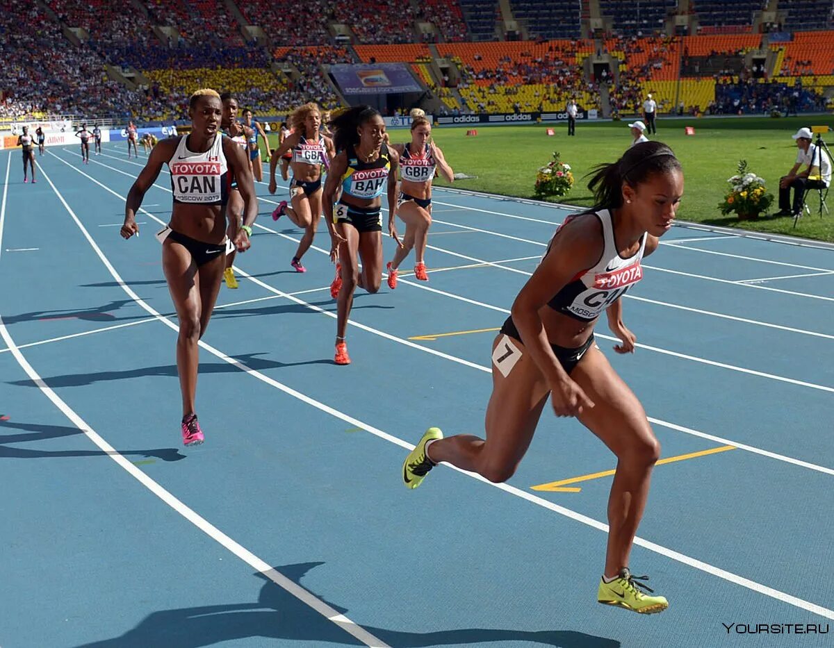 ИААФ легкая атлетика. IAAF World Championships. Показать легкую атлетику