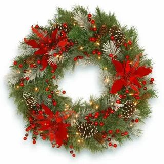 Новогодний венок картинка