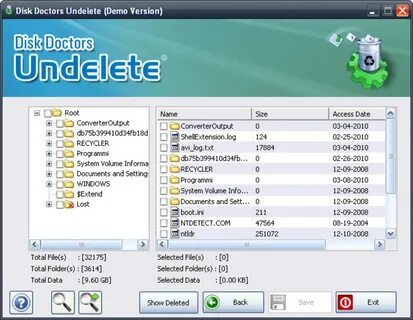 Original files