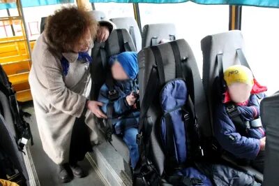 Сланцы школьный автобусе едем проходить