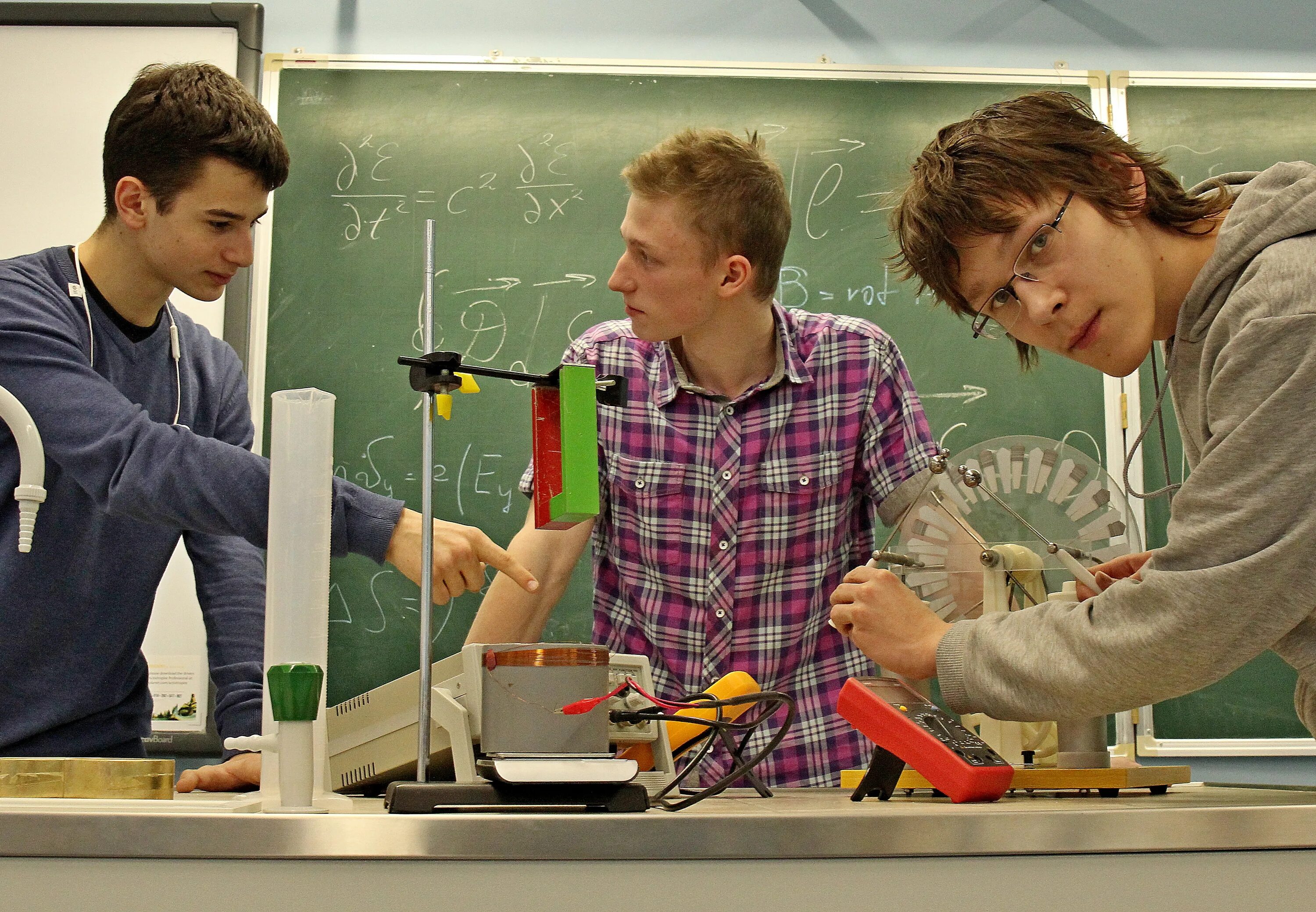 Physics lessons