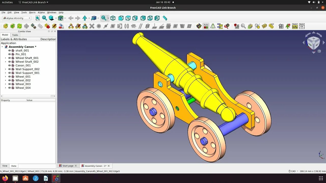 Assembly 4. Freecad проекты. freecad assembly 4. freecad уроки. freecad картинки.