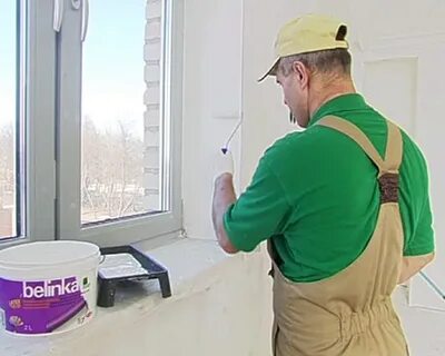 Краска для откосов окон внутри