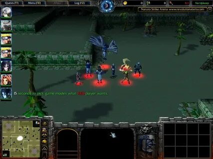 Warcraft 3 карта наруто