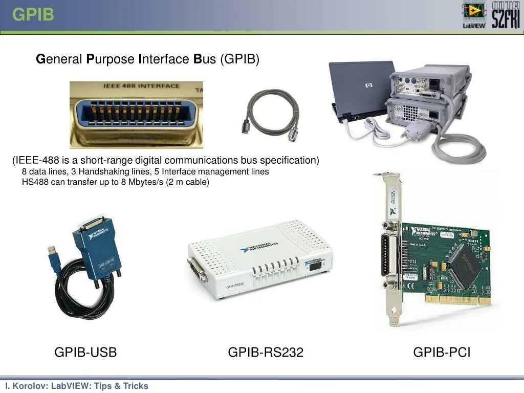 Сетевые интерфейсы подключения. Gpib PCI 488. PCI-gpib IEEE 488.2. USB-gpib Интерфейс. Rs232-gpib.