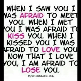 Afraid love