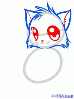 Рисовка котика