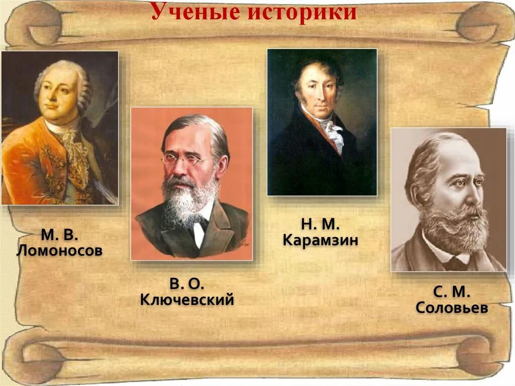 Русские ученые историки
