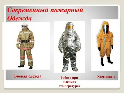 Специальная защитная одежда и снаряжение пожарных