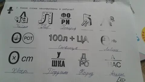 Умники и умницы 3 класс ребусы