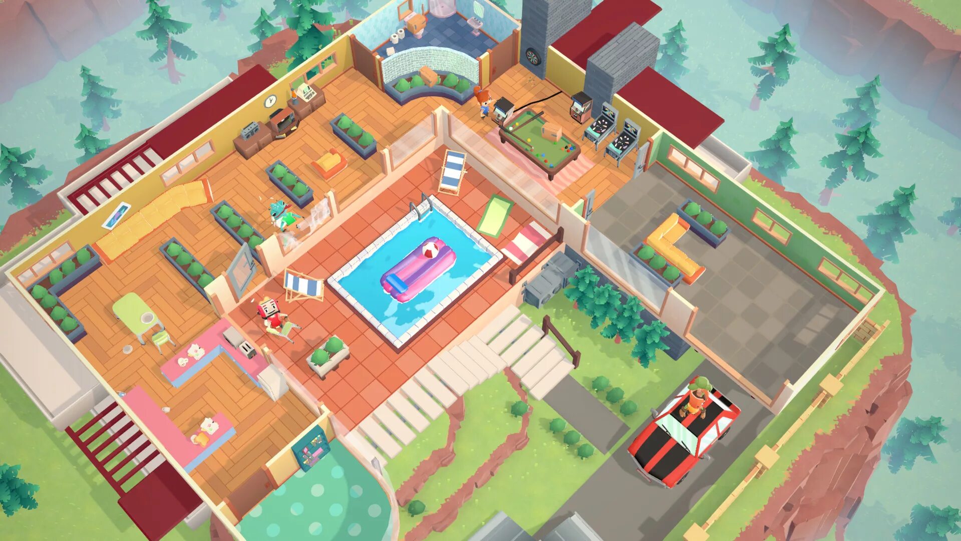 Moving out is. Moving out персонажи. Игра переезд. Moving out 2 игра. Moving out игра.