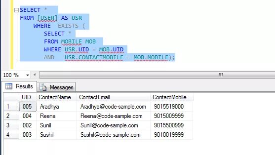 Exists SQL. Оператор exists в SQL. Select where. Select from where.