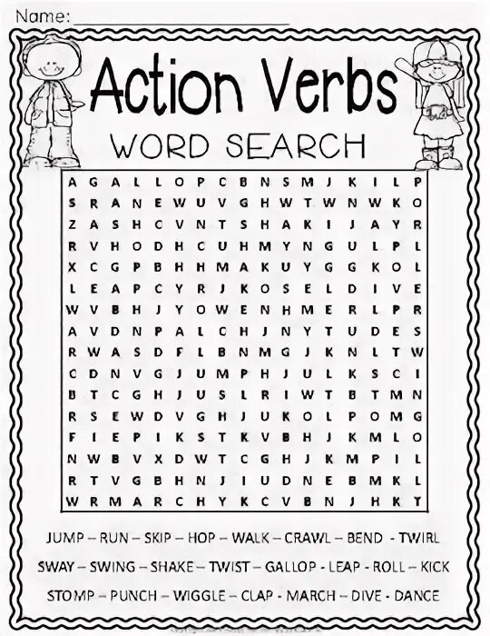 Find the verb missing. Action verbs worksheets for kids wordsearch. wordsearch verbs for children. wordsearch for kids. action verbs wordsearch for kids.