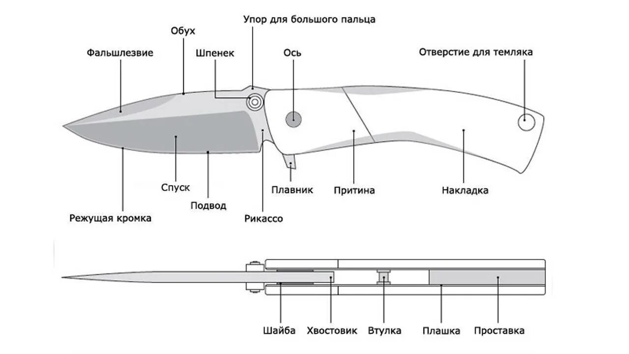Давление лезвия ножа. Механизм фронтального выкидного ножа чертежи. Фронтальный выкидной нож чертеж. Части ножа схема криминалистика. Чертеж кнопочного выкидного ножа.