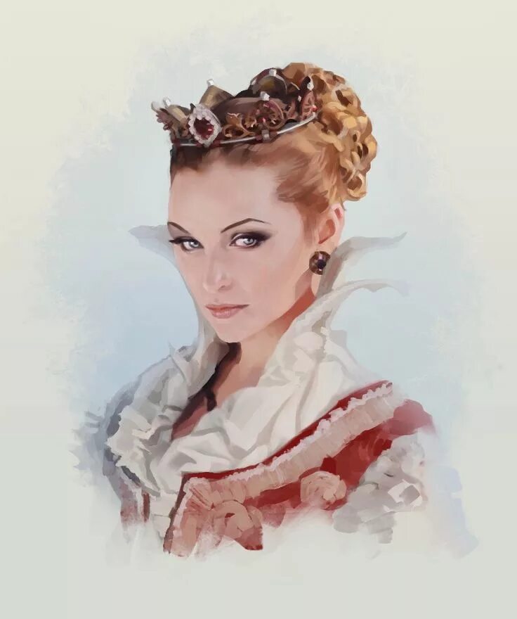 Изображение королева. Портрет сказочной героини. портрет сказочной королевы. королева рисовать. королева арт портрет.