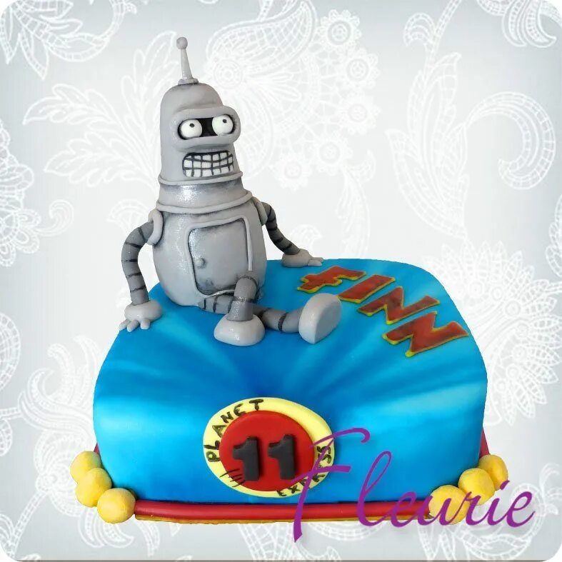 картинки на торт с бендером. торт бендер. торт бендер. торт бендер. бендер с днем рождения.