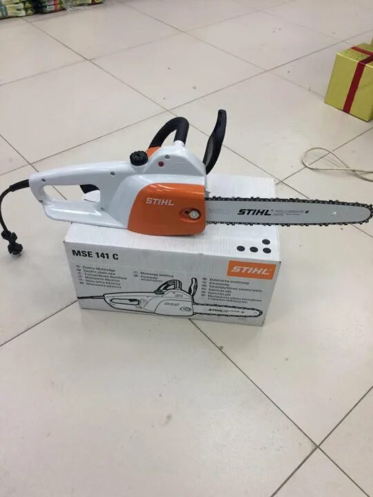 Штиль 141. Stihl MSE 141 C. Электропила цепная Stihl MSE 141. Электропила Stihl MSE 141 C-Q. Пила электрическая Stihl MSE 141 C.